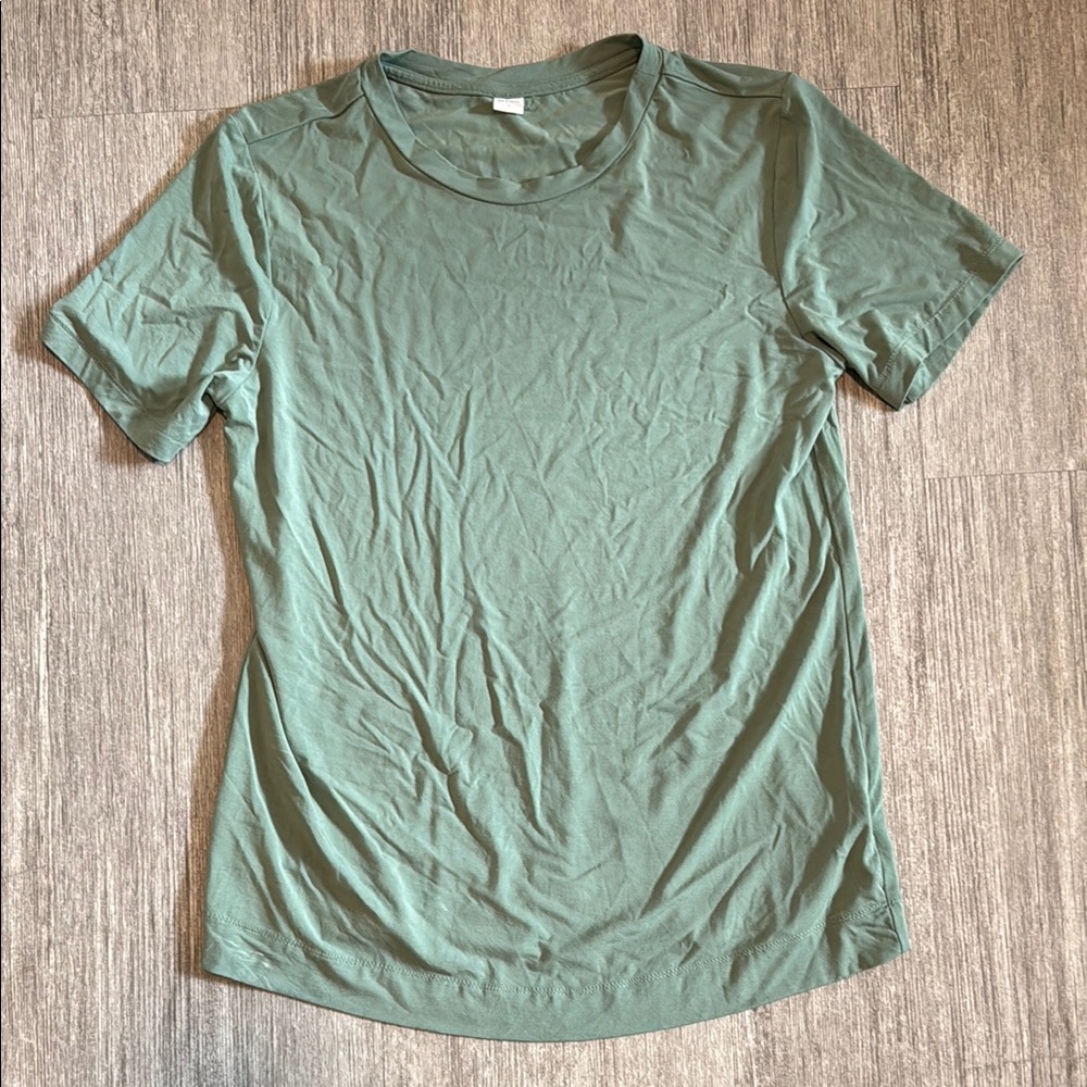 Green Crew Neck T-Shirt